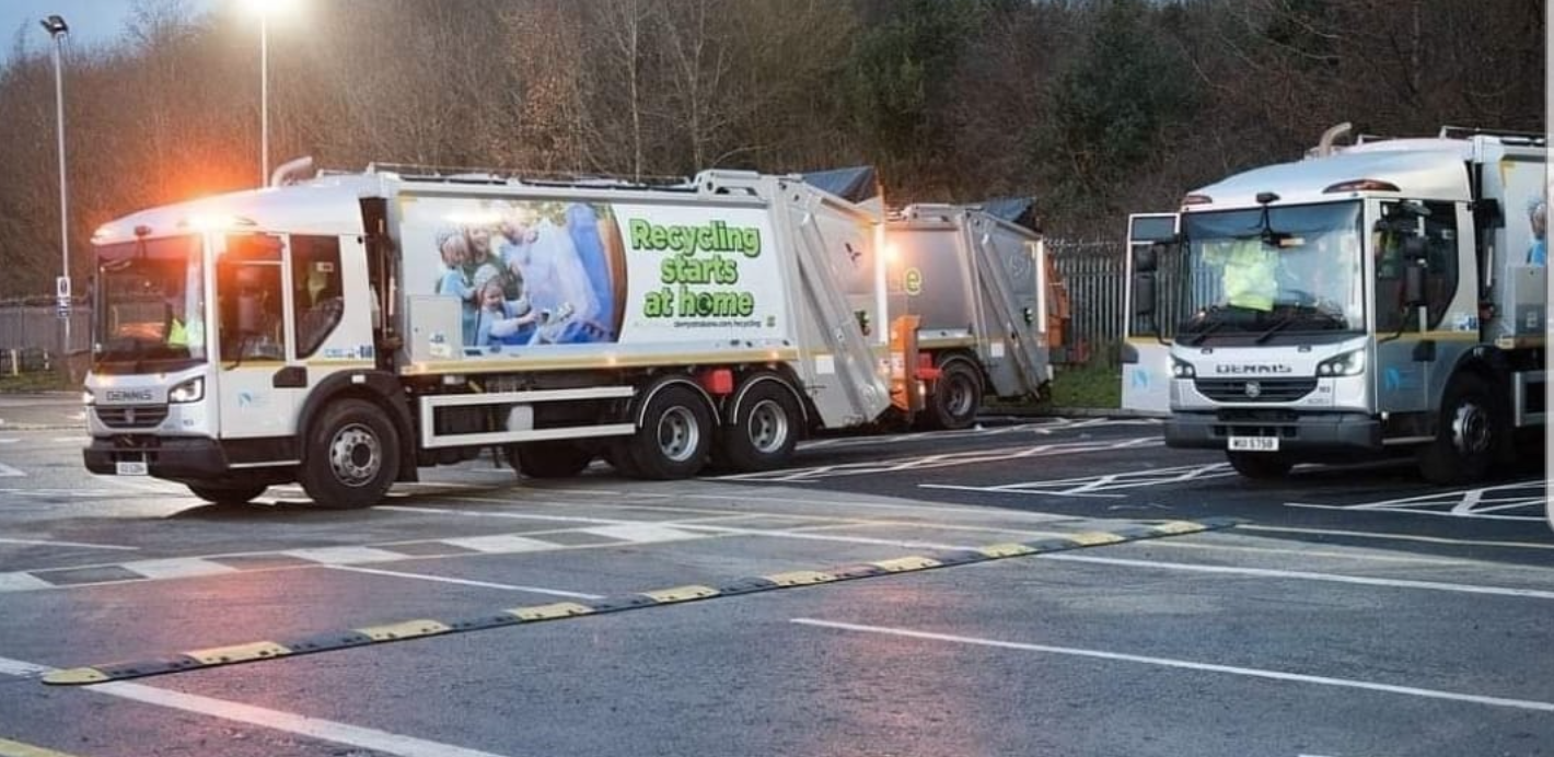 Derry City and Strabane District Council Recycling Lorry 