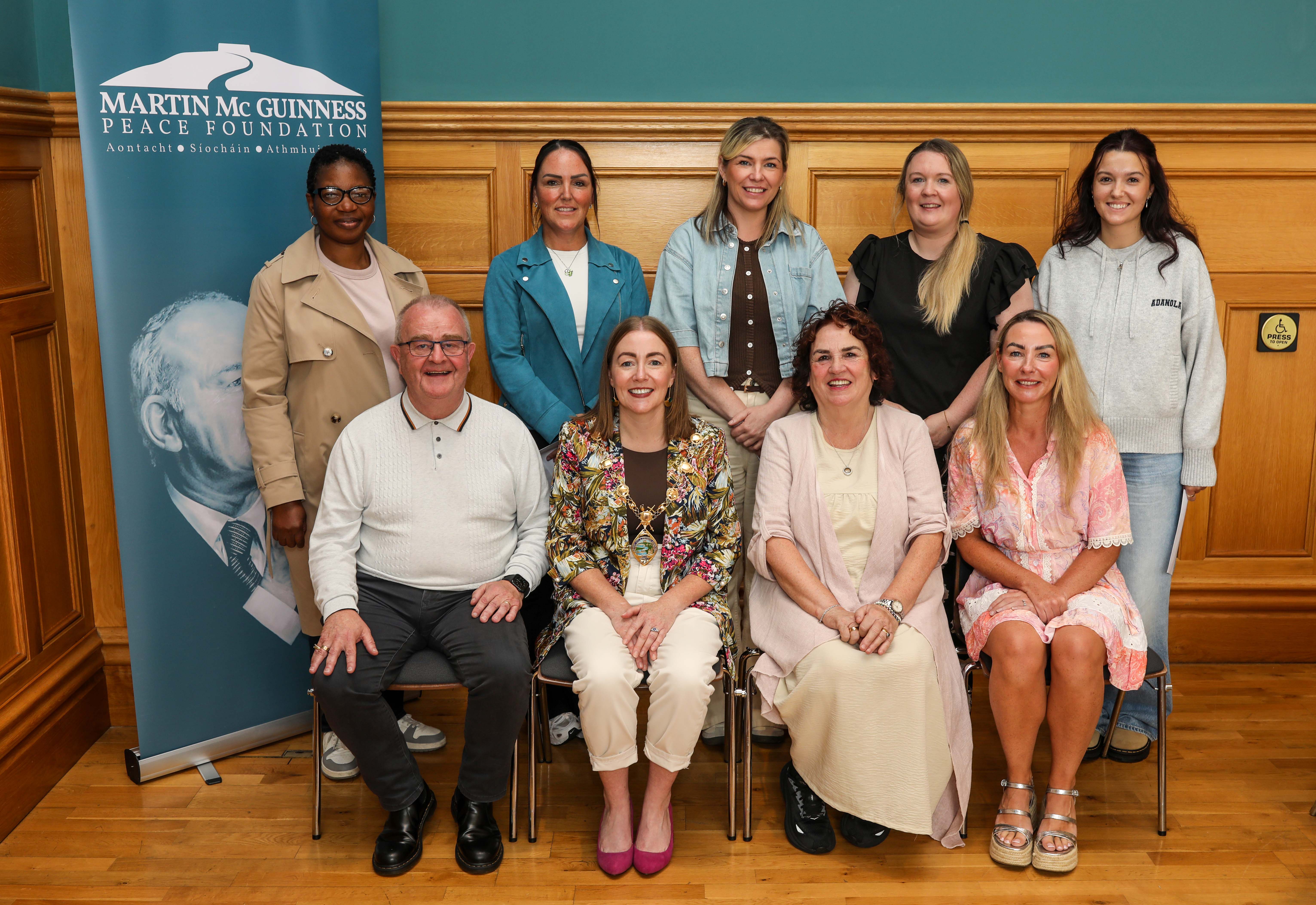 Mayor Hosts Reception for Martin McGuinness Peace Foundation Bursary Recipients